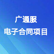 广东通服电子合同项目数字证书及电子印章办理
